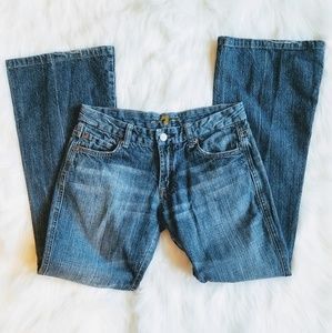 7 FOR ALL MANKIND A Pocket Flare Jeans